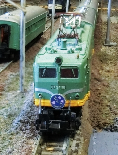 マイクロエースEF58-57・44系客車 特急「さくら」 基本7両 マイクロエースEF58-57・44系客車 特急「さくら」 基本7両