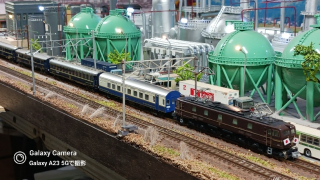 オリエントエクスプレス'88 D51 498号機と EF58 61重連で牽引