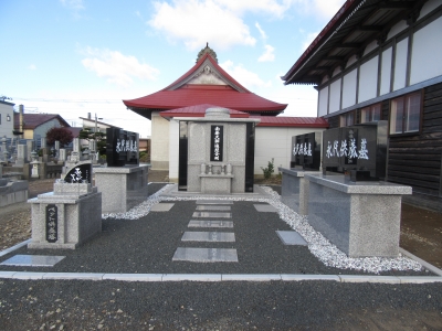 永代供養墓完成