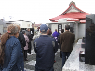 永代供養墓お参り