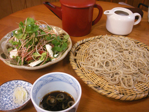 「石泉」のざるそば