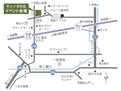わがままジェンヌの休日 地図