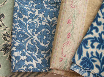 シルクの生地brocade(金襴)