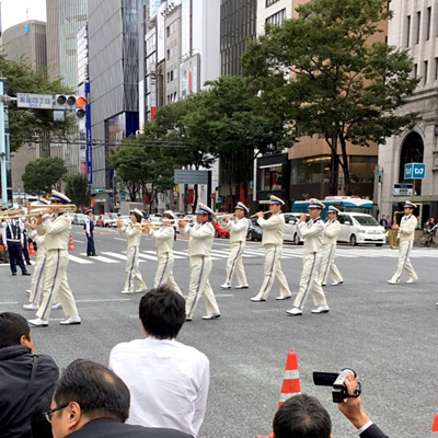 警察音楽隊のパレード(日本)
