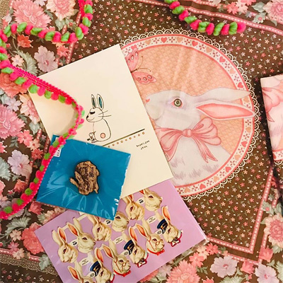 LApin_pin展 紙モノと布モノ