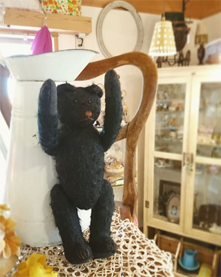 黒いテディベア君