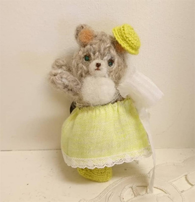 keitoya pompomwoolさんのあみぐるみ