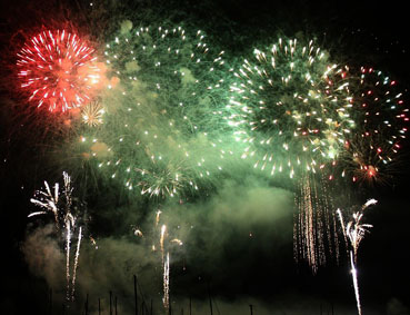 新年花火2