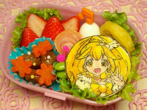 キュアピース オブラートアートキャラ弁 岩元家のお弁当