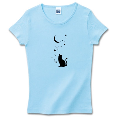 MOON CAT Tシャツ