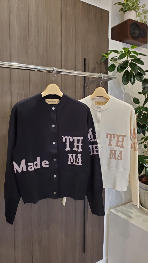 Thomas magpie logocardigan マグパイ ロゴカーディガン