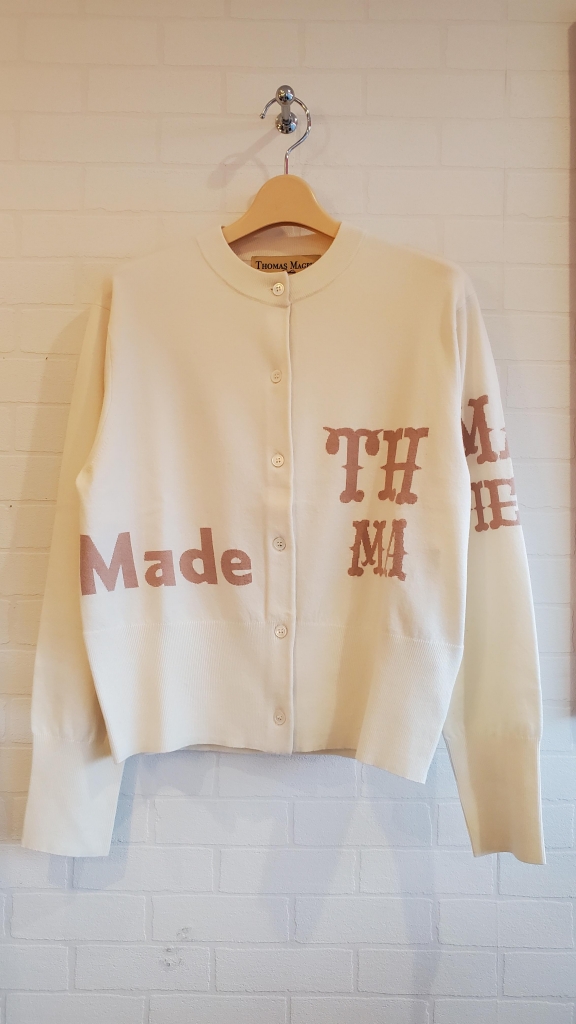 Thomas magpie logocardigan マグパイ ロゴカーディガン