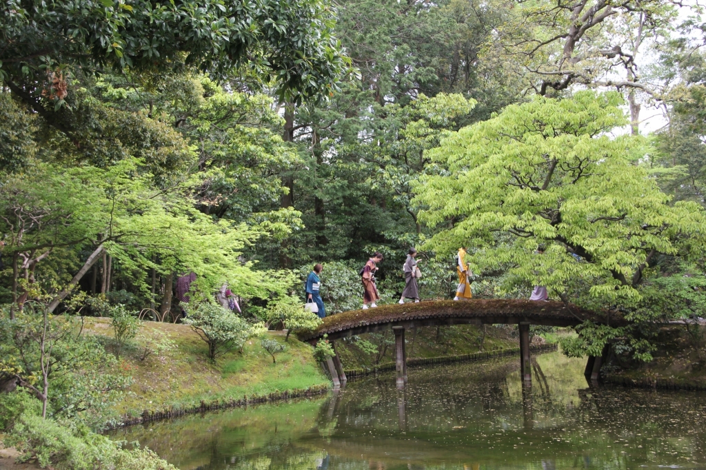 花十色きものdeおでかけ「桂離宮&茶寮八翠」