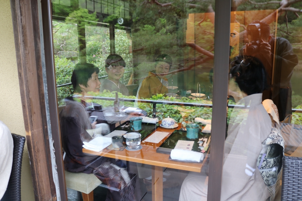 花十色きものdeおでかけ「桂離宮&茶寮八翠」