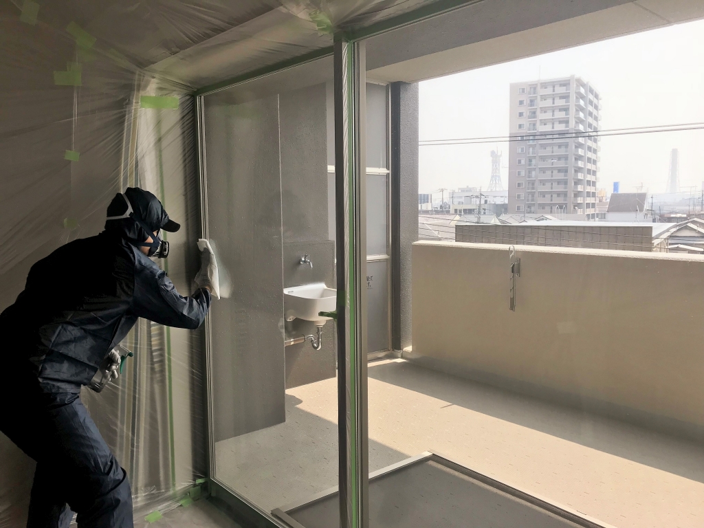 フミンコーティング 柳井市分譲マンション O・M様邸 | 窓ガラス断熱・遮熱・省エネコーティング/フミンコーティング施工実績  住宅リフォーム実績【広島/山口/岡山/島根/鳥取】