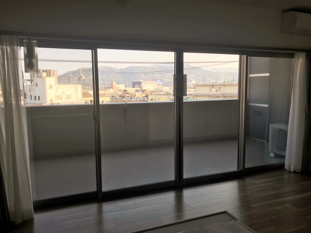 フミンコーティング 柳井市分譲マンション O・M様邸 | 窓ガラス断熱・遮熱・省エネコーティング/フミンコーティング施工実績  住宅リフォーム実績【広島/山口/岡山/島根/鳥取】