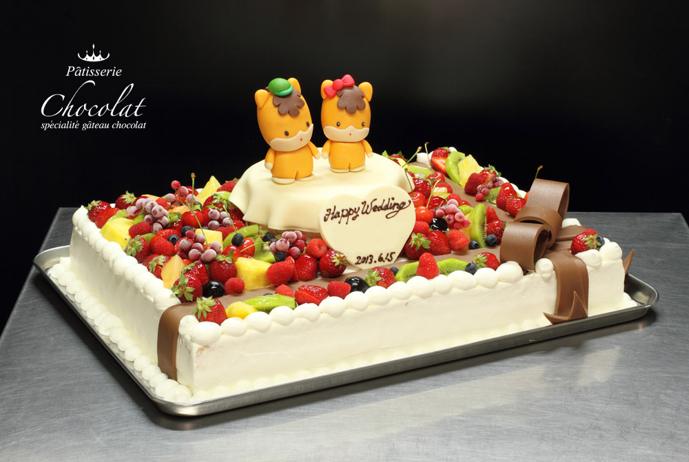 Wedding Cakes Photo Blog Patisserie Chocolat パティスリー ショコラ 自家焙煎珈琲 響香 ウェディングケーキ