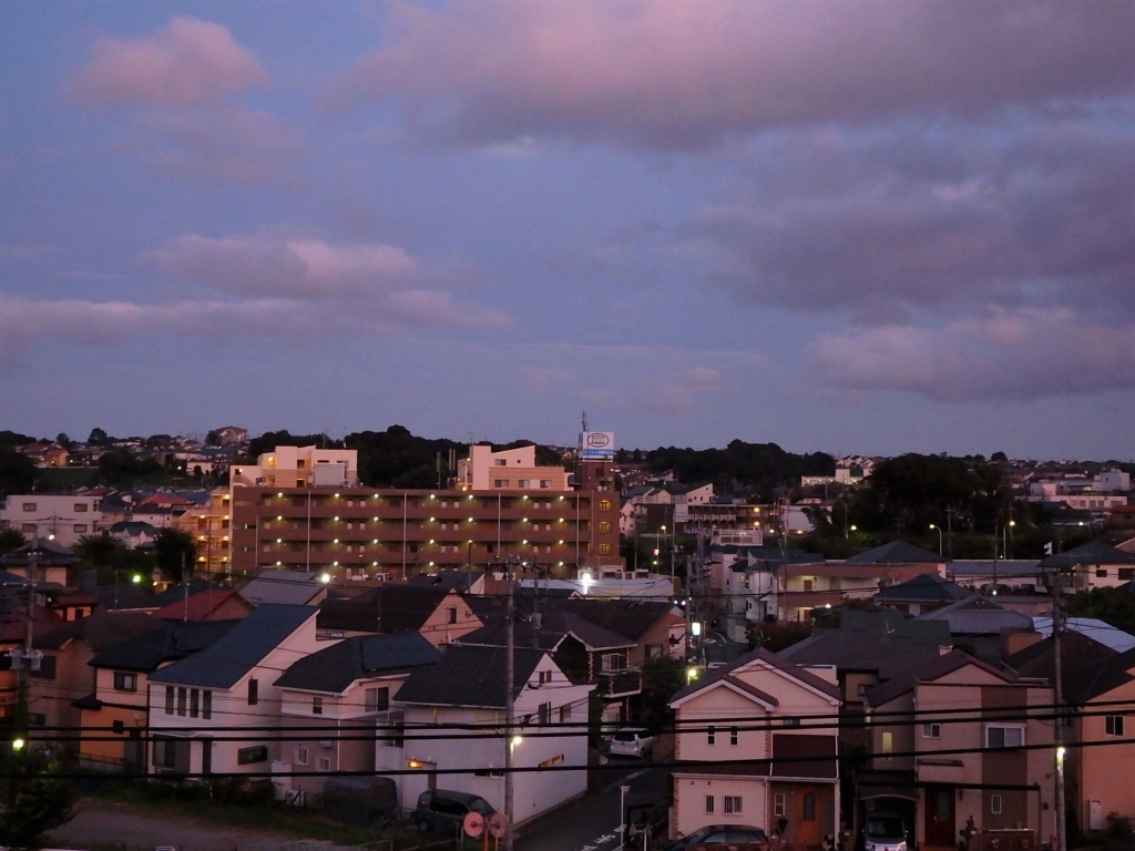 夕方