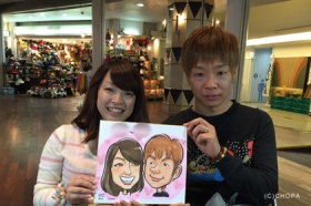 201507ATC似顔絵コーナー/チョパ