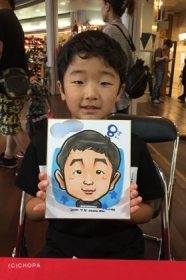 201507ATC似顔絵コーナー/チョパ