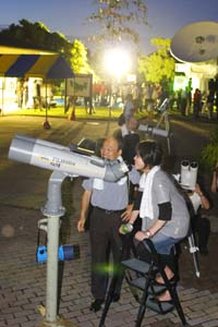 観望会の様子