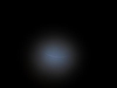 皆既日食直前の太陽