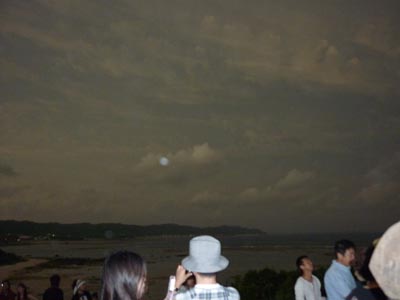 闇に包まれた あやまる岬