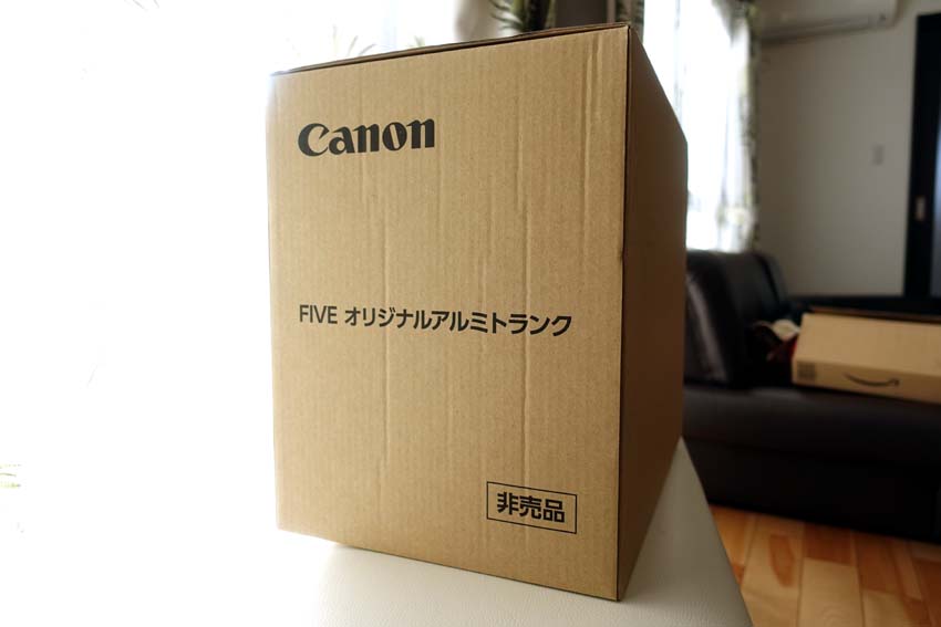 公式通販】 未使用品 Canon FIVEオリジナル アルミトランク