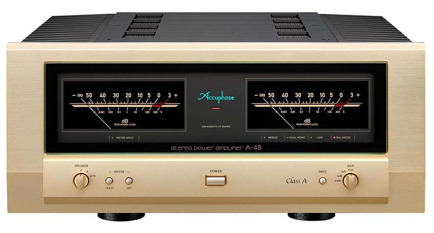 アキュフェーズの純A級パワーアンプ＜Accuphase A-48＞ | ナオの
