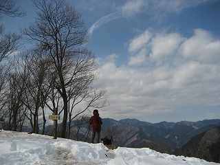 岩茸石山の山頂