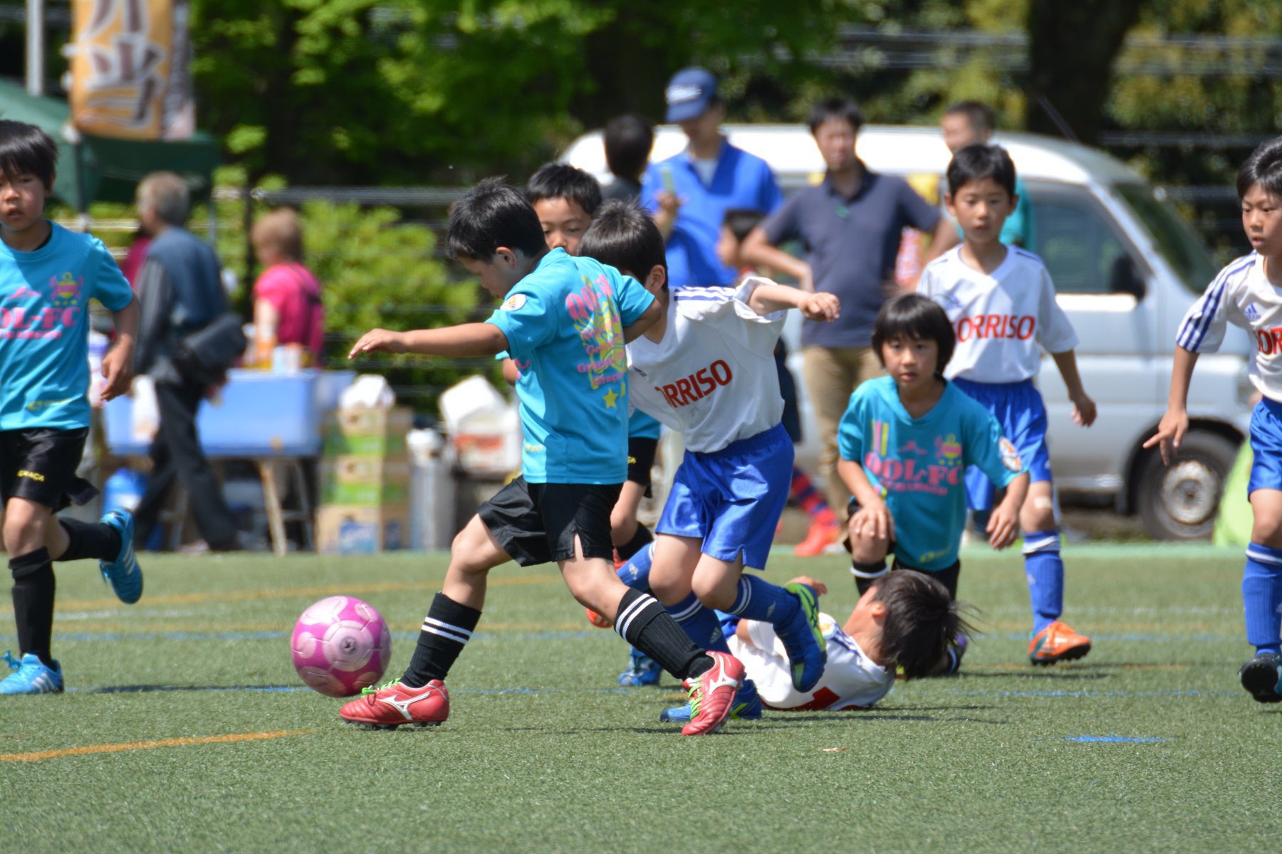 幼児サッカー練習法 ドリブル編 ボールを止める 止めた状態から動かす基本 ストップ ゴー クオラfc