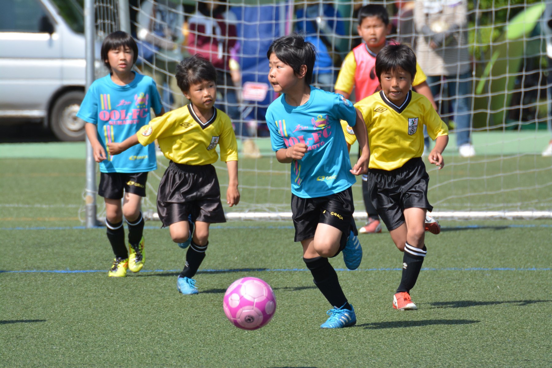 幼児サッカー練習法 ドリブル編 ボールを止める 止めた状態から動かす基本 ストップ ゴー クオラfc