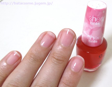 OPI sheer tintsS03ƥ