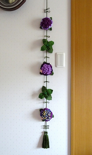 紫陽花の吊るし飾り・・・・・・♪ | Chi-Zoo