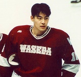 早稲田大学時代の土田英二選手