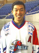 奥様に勝利の報告ができてニッコリの河本彰仁選手