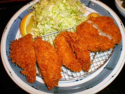 ヒレカツ定食