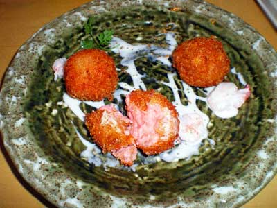 桜色のコロッケ
