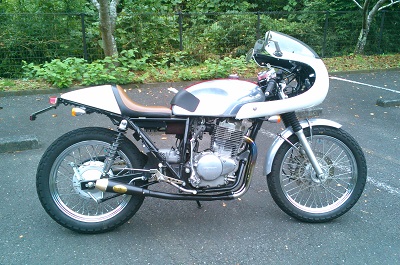 CB400SS アーバンカフェ シート＆テールカウル ホンダ ロケットカウル
