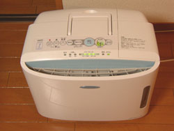 新しい加湿器