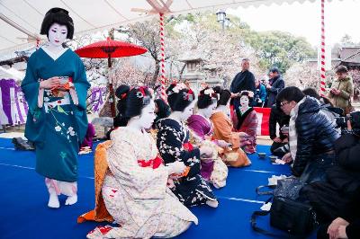梅花祭 舞妓 近江社中