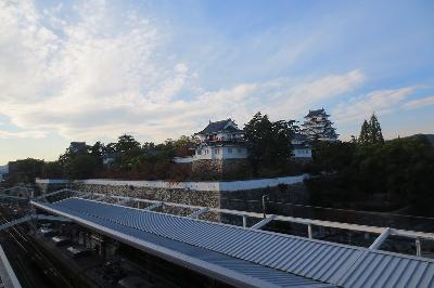 福山城 新幹線フォーム