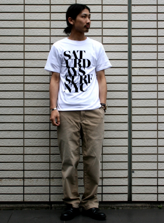 画像 : 夏の勝負Tシャツはこれだ！《SATURDAYS SURF NYC T-shirt集》 - NAVER まとめ