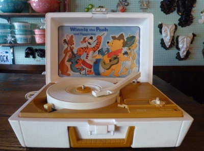 ビンテージ クマのプーさん レコードプレーヤー Sears シアーズ
