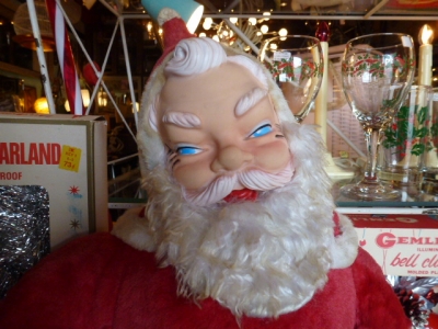 ビンテージ クリスマス サンタクロース 50'S 60'S ラバー ビンテージ クリスマス サンタクロース 50'S 60'S ラバー