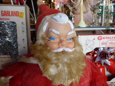 ビンテージ クリスマス サンタクロース 50'S 60'S ラバー ビンテージ クリスマス サンタクロース 50'S 60'S ラバー