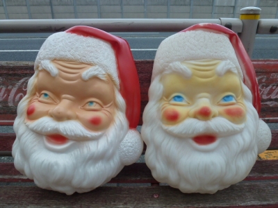 ビンテージ クリスマス サンタクロース 50'S 60'S ラバー