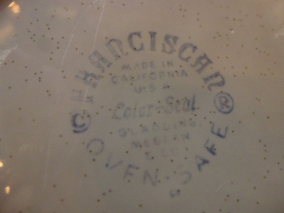 ビンテージ Franciscan Starburst フランシスカン スター ビンテージ Franciscan Starburst フランシスカン スター
