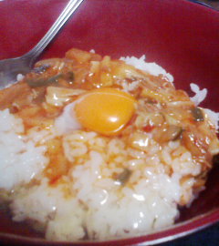 キムチ丼