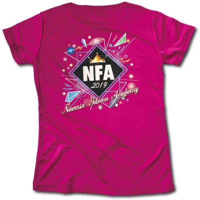 オリジナルチームTシャツ【Naomix Fitness Academy 油田直美様】 | ドリームプリントSKのTシャツ日記